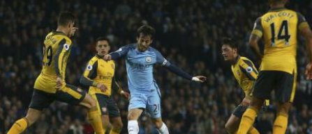 Manchester City - Arsenal 2-1, in campionatul Angliei
